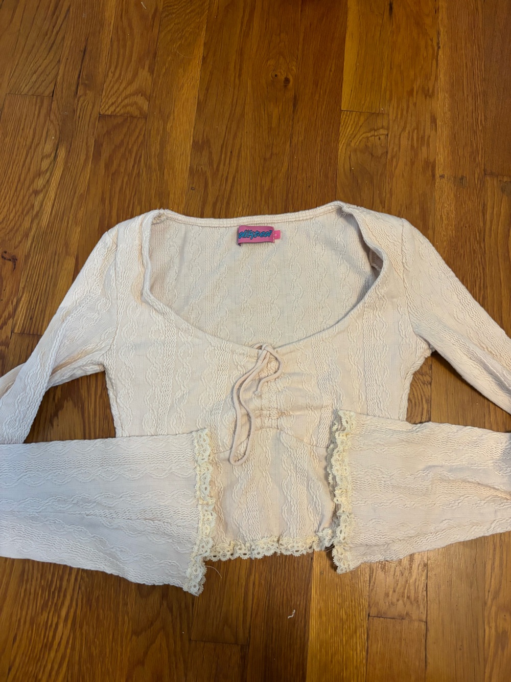 Edikted cropped long sleeve